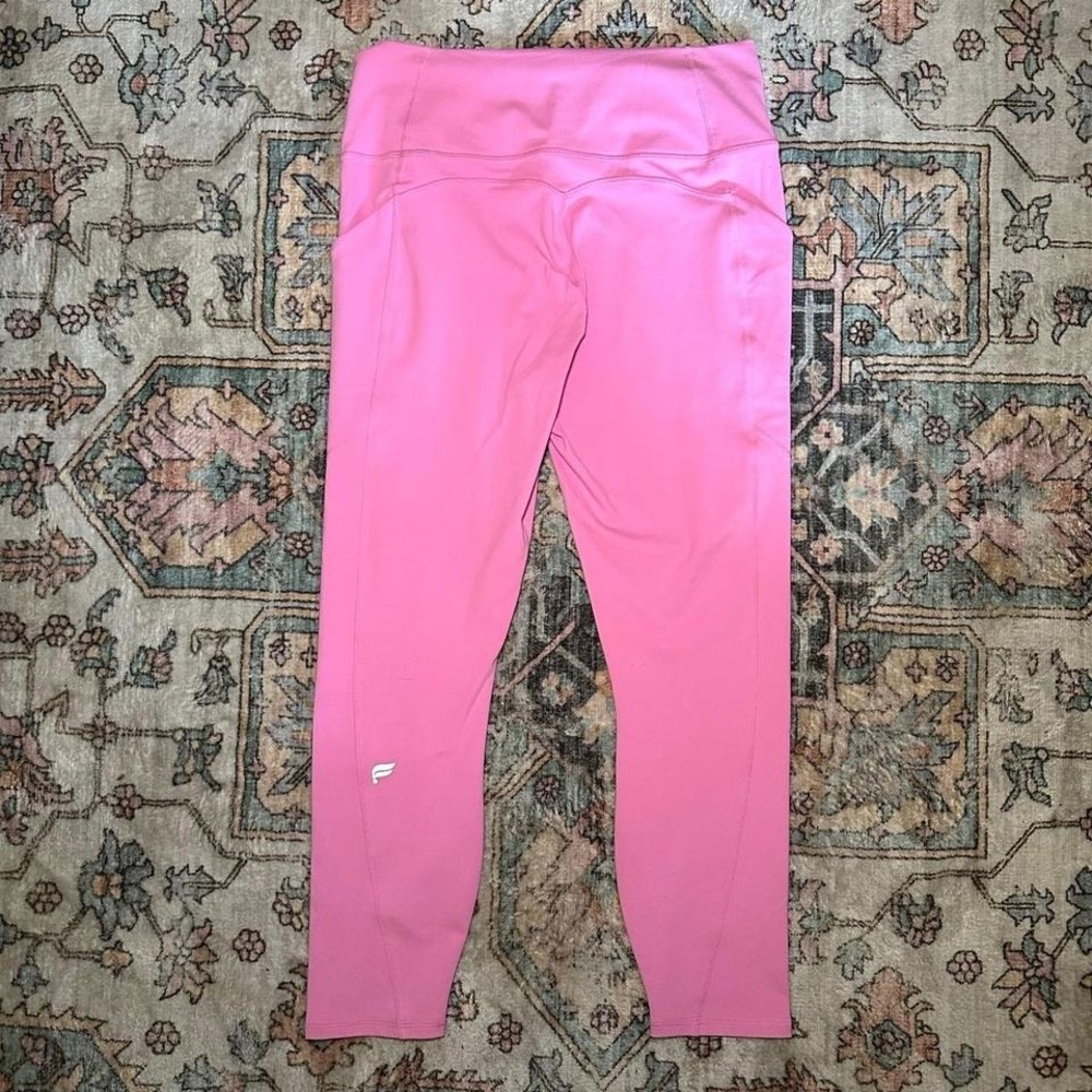 Fabletics Pure‎ Luxe Pink Leggings (L)